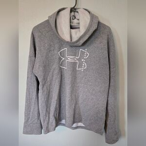 Under Armour Gray Hoodie Size Medium